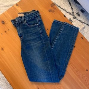 7 for All Mankind High Waist Angle Skinny - 25